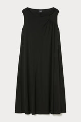 CERSON BLACK INTERLOCK JERSEY DRESS