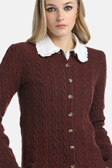 CERVINO CABLE-KNIT SWEATER