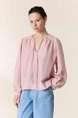 CEM STRIPED PINK BLOUSE