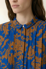 CHIMI ROSE BLUE FLORAL SHIRT