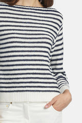 CLACSON BLUETTE SEQUIN-EMBELLISHED SWEATER