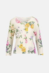CONTESTO FLORAL CARDIGAN