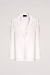 CUSCINETTO WHITE UNSTRUCTURED CARDIGAN