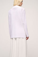 CUSCINETTO WHITE UNSTRUCTURED CARDIGAN