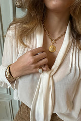 VENUS SAND DOLLARS RHINESTONE NECKLACE