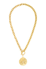 VENUS SAND DOLLARS RHINESTONE NECKLACE