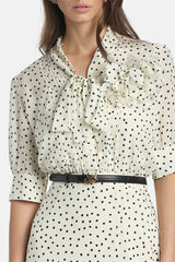 DANTA BLACK LEATHER BELT