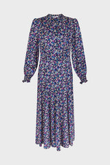 SAMIRA FLORAL MIDI DRESS