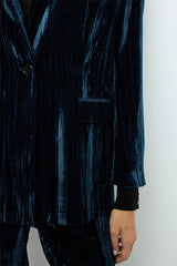MALVYNN CRUSHED VELVET JACKET