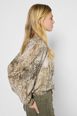 USSIA PYTHON BLOUSE