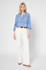 UMEI PAISLEY PRINT BLOUSE