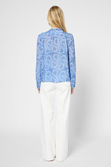 UMEI PAISLEY PRINT BLOUSE