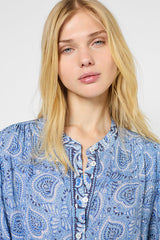 UMEI PAISLEY PRINT BLOUSE