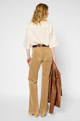 UDALINE NATURAL LOOSE-FITTING SHIRT