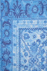 OREA PRINT COTTON MODAL LINEN BLEND SCARF
