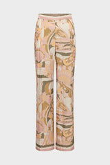 LIRA KHAKI PRINTED BLOUSE