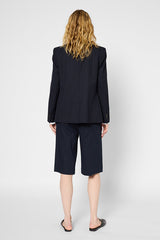 LEONOR NAVY LONG BERMUDA