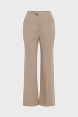 LYS LINEN STRAIGHT TROUSERS