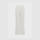 LENE WIDE LEG LINEN TROUSERS