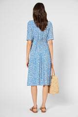 PIPPA WAISTED FLORAL DRESS
