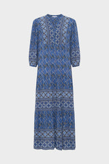 PHEDRE ETHNIC STRAIGHT MAXI DRESS