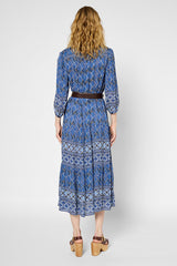 PHEDRE ETHNIC STRAIGHT MAXI DRESS