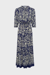PHILIA INK PRINTED MAXI DRESS