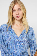 PIANA PAISLEY MAXI DRESS
