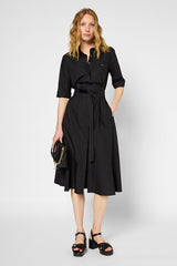 PERRINE COTTON MAXI SHIRT DRESS
