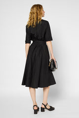 PERRINE COTTON MAXI SHIRT DRESS
