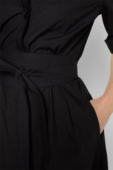 PERRINE COTTON MAXI SHIRT DRESS