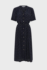 POPELINE POLKA DOT DRESS