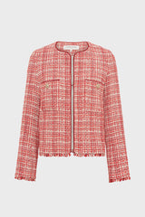 ROSARA LUREX TWEED JACKET
