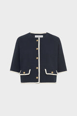 RELINA SHORT TWEED-STYLE JACKET
