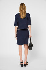 RELINA SHORT TWEED-STYLE JACKET