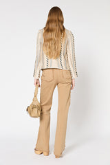 REMINA FRAYED SHORT JACKET