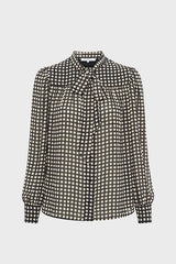 ALISHA POLKA DOT GRAPHIC SHIRT