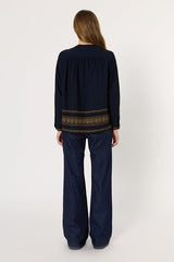 AURELIE PLAIN BLOUSE