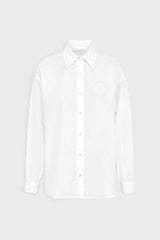 ALIX WHITE COAT OF ARMS COTTON SHIRT