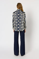 ALVINA PRINTED TWILL SHIRT