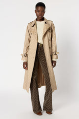 SERGE FULL-LENGTH MONOGRAM TRENCH COAT