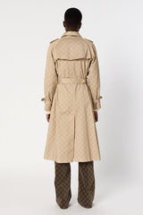 SERGE FULL-LENGTH MONOGRAM TRENCH COAT