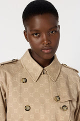 SERGE FULL-LENGTH MONOGRAM TRENCH COAT