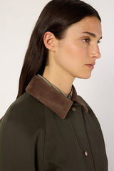 XANA CORDUROY COLLAR PARKA