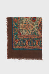 RUBY WOOL AND MODAL ETHNIC SCARF