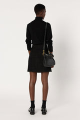 BARANICE LUREX TWEED MINI SKIRT
