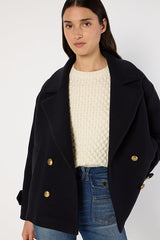 MOUNA SHORT PEACOAT