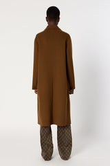 MILENA LONG DOUBLE-FACE WOOL COAT