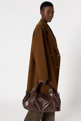 MILENA LONG DOUBLE-FACE WOOL COAT