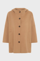 MARLA WOOL CAPE COAT